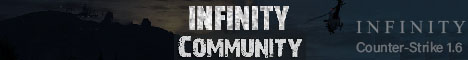 Баннер сайта I N F I N I T Y Counter-Strike 1.6
